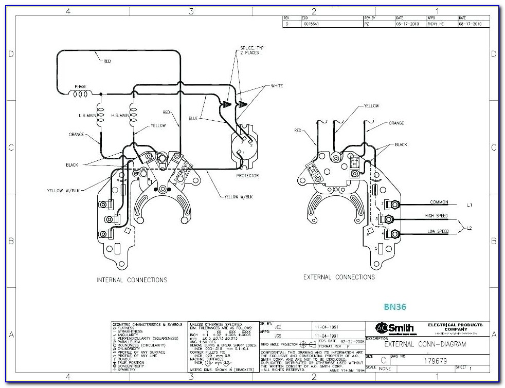 Century Two Speed Pool Pump Wiring Diagram