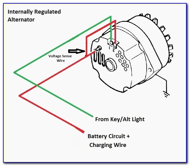 Chevy Mini Denso Alternator Wiring Diagram