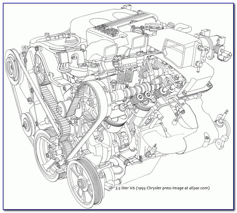 Chrysler 300 2.7 Engine Diagram