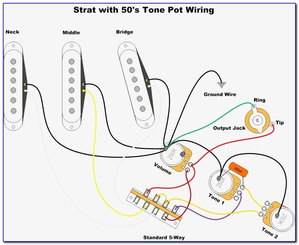 David Gilmour Strat Wiring Diagram
