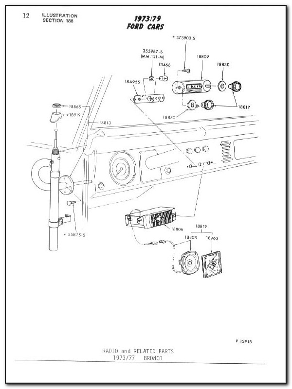Early Bronco Alternator Wiring Diagram