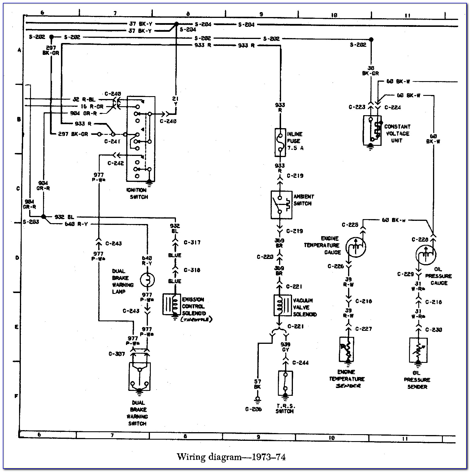 Early Bronco Centech Wiring Diagram