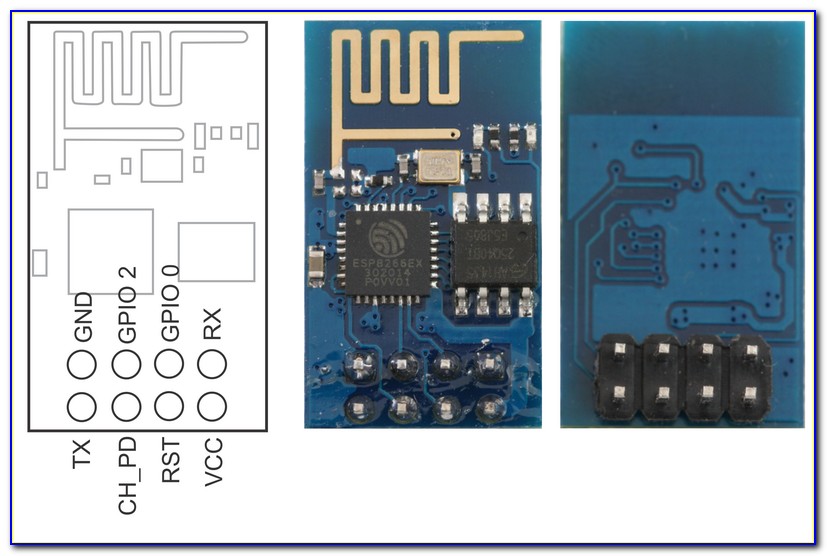 Esp8266 Module Pin Diagram