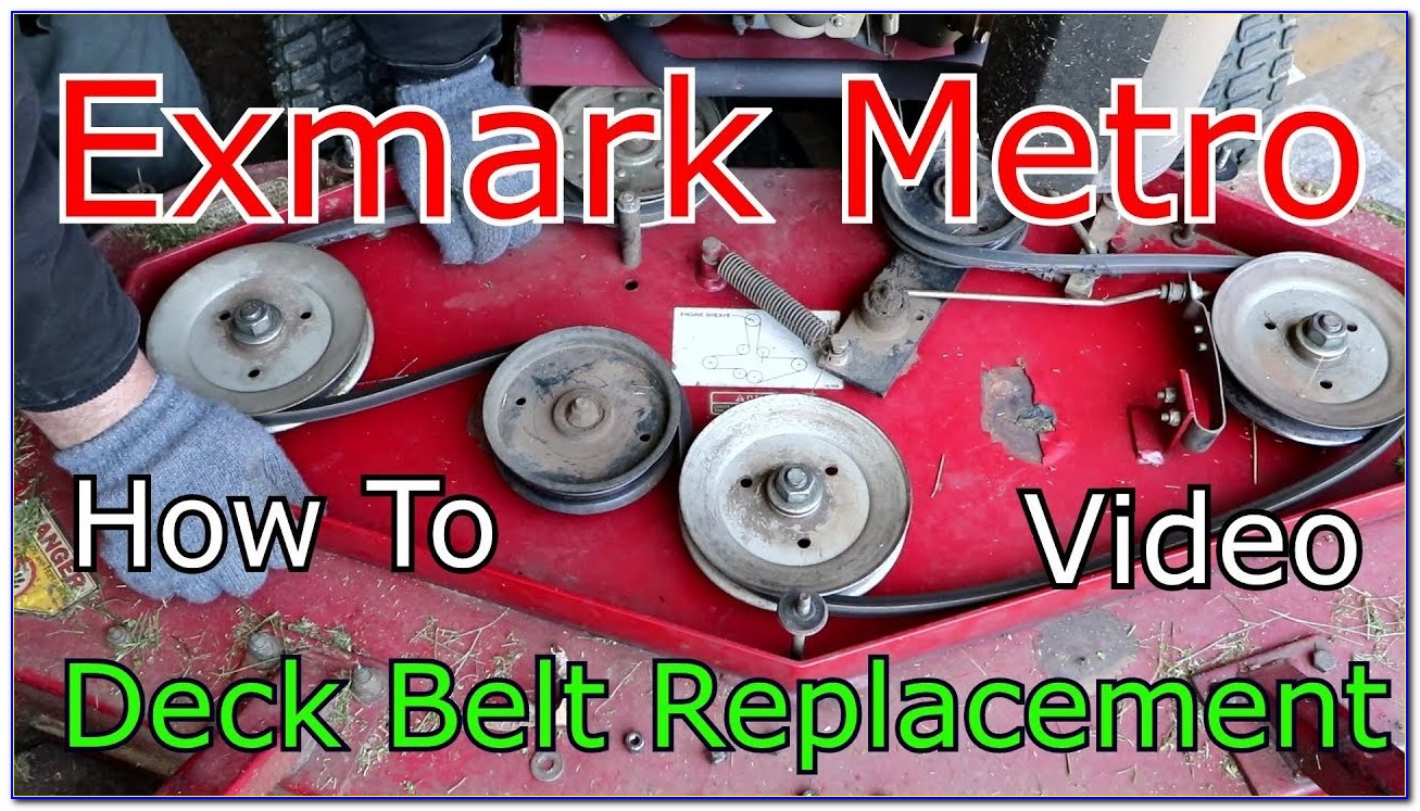 Exmark Quest 48 Deck Belt Diagram