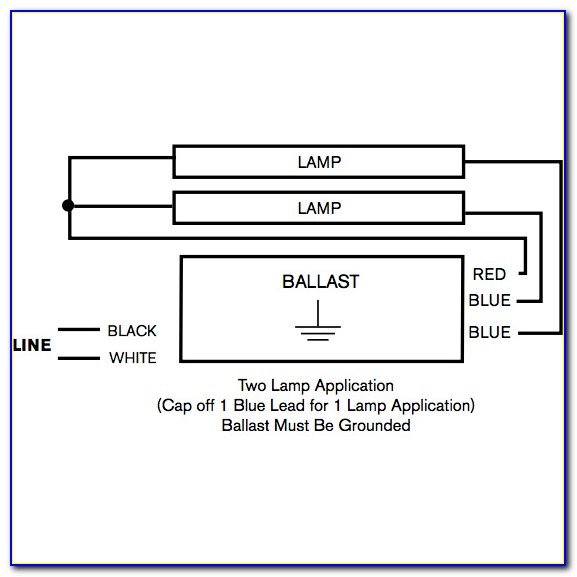 Ge T12 Ballast Wiring Diagram