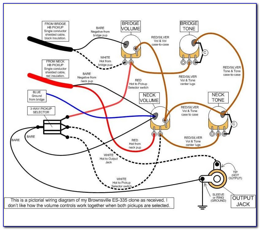 Gibson Les Paul Circuit Diagram