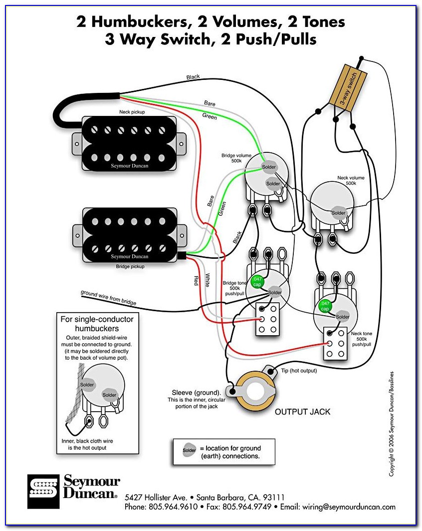 Gibson Les Paul Modern Wiring Diagram