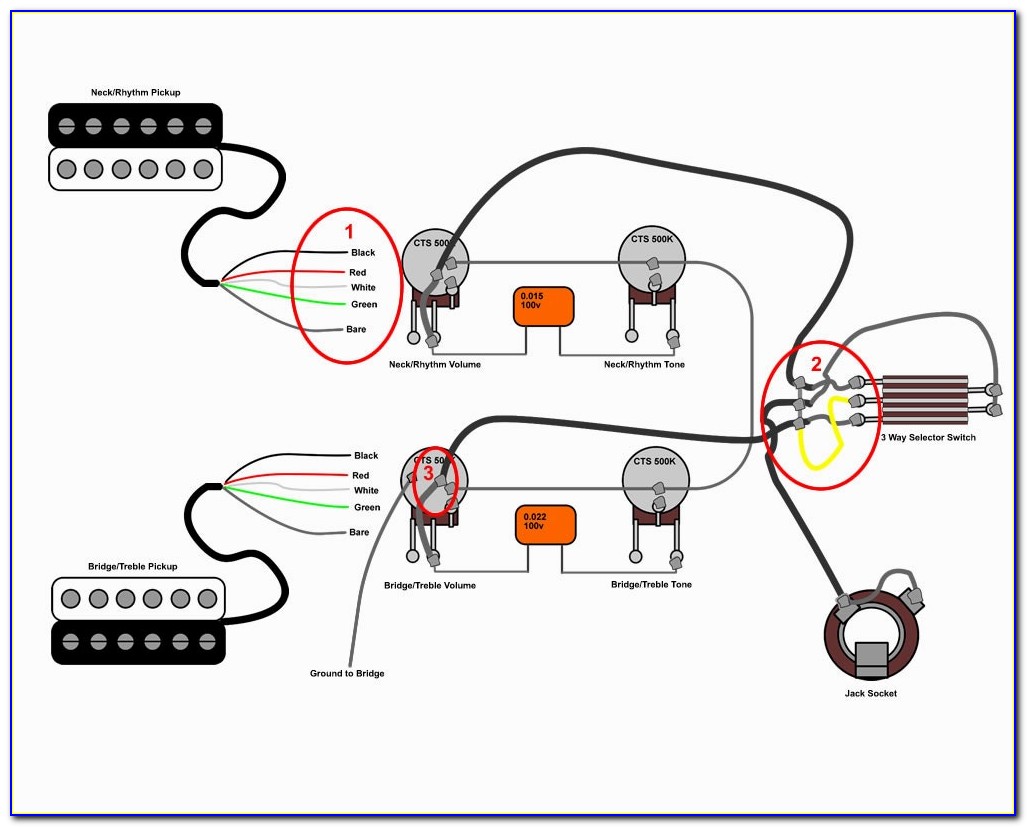 Gibson Les Paul Wiring Schematic
