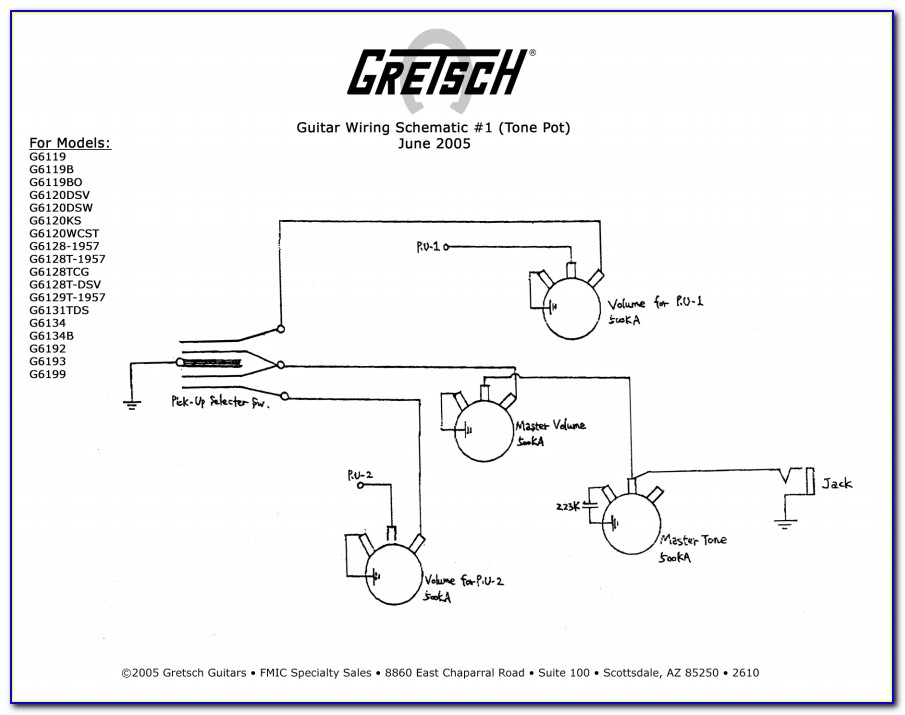 Gretsch Electromatic Wiring Diagram