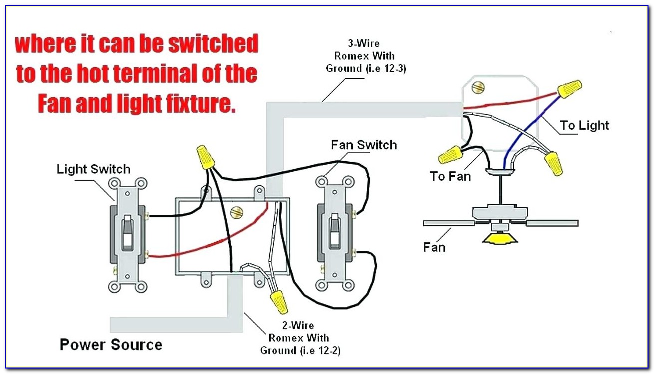 Harbor Breeze Ceiling Fan Speed Switch Wiring Diagram