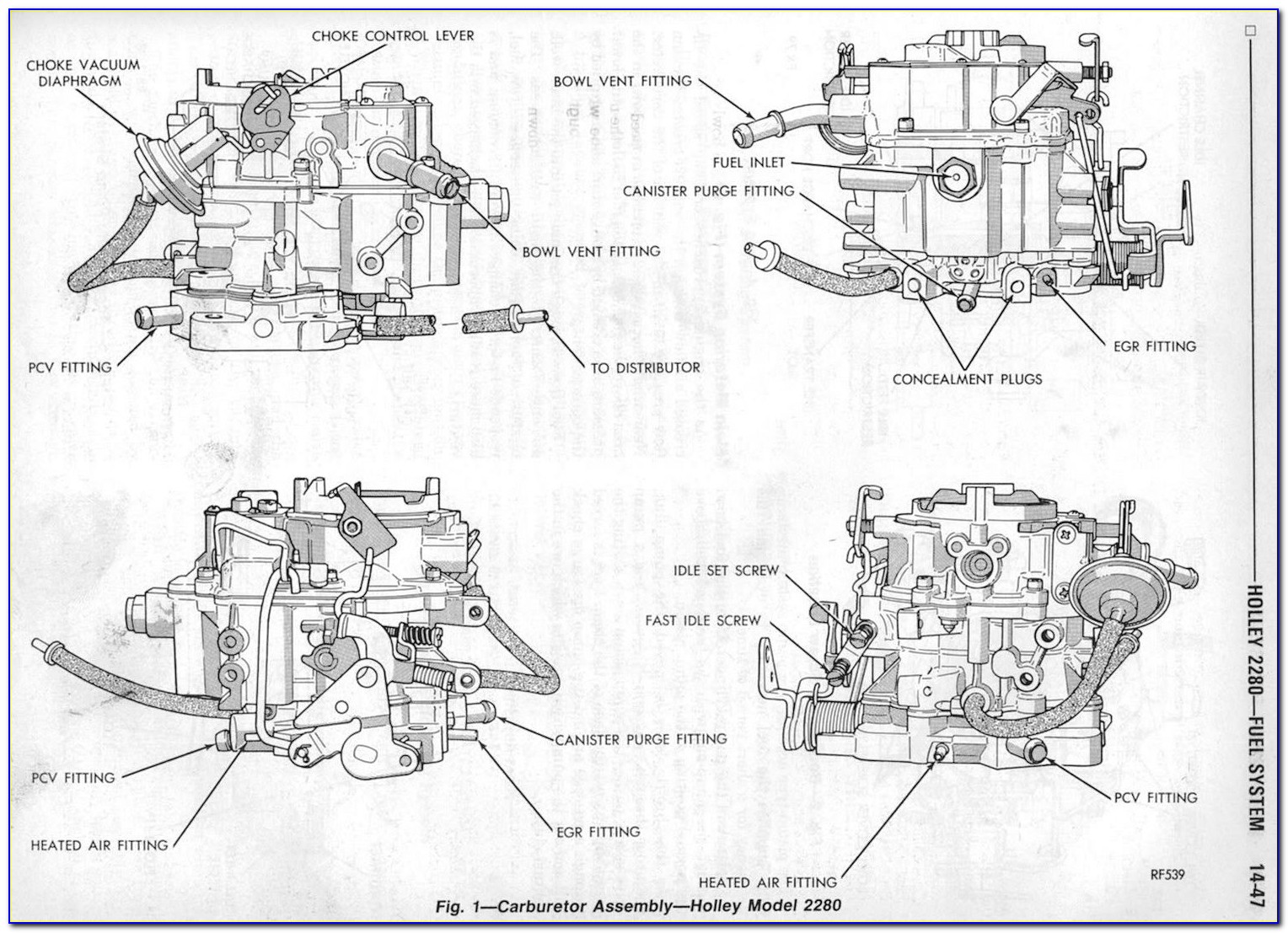 Holley 4150 Vacuum Port Diagram