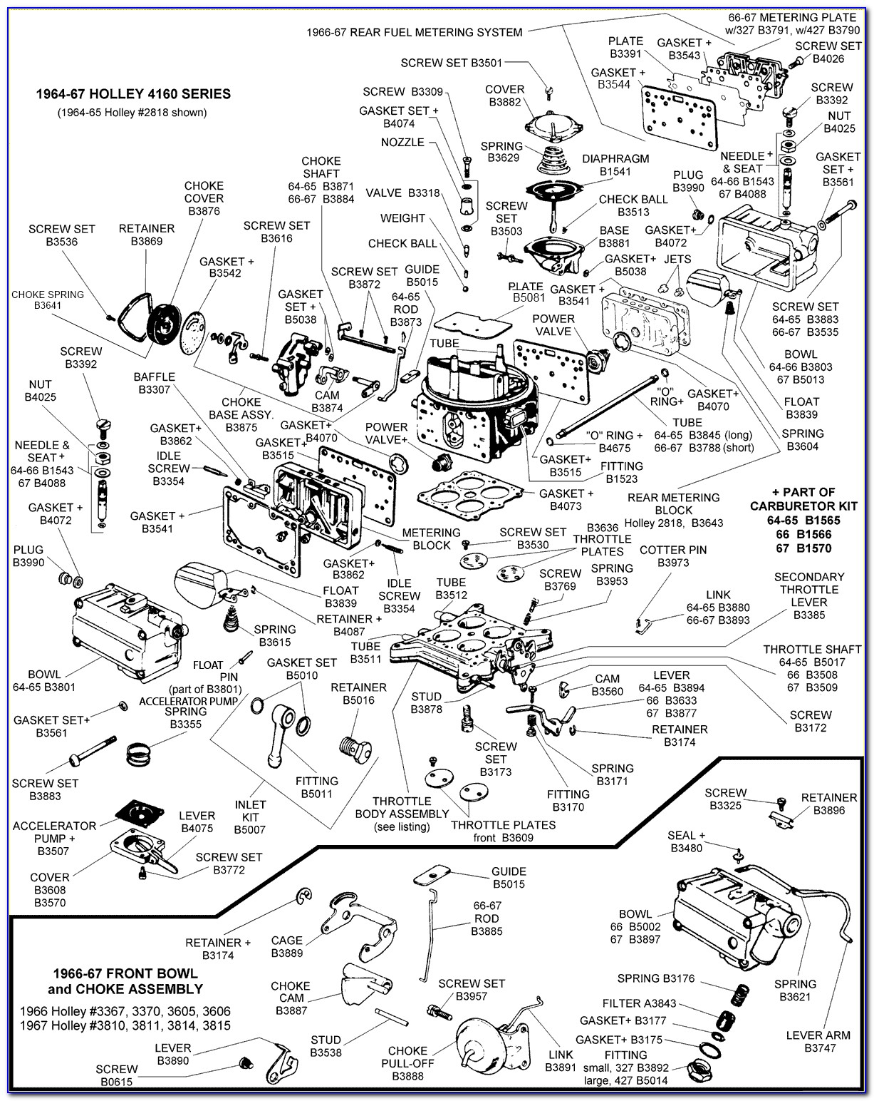 Holley Carb Diagram Of Parts