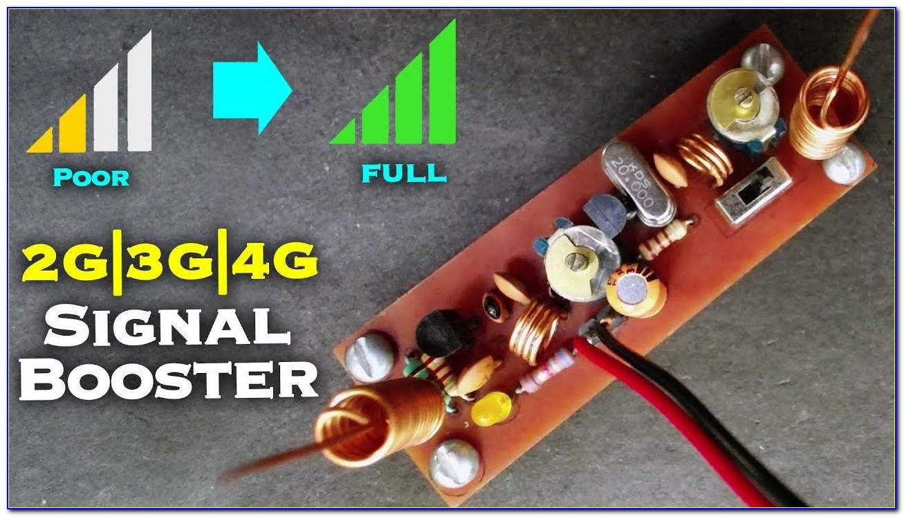 Homemade 4g Signal Booster Circuit Diagram