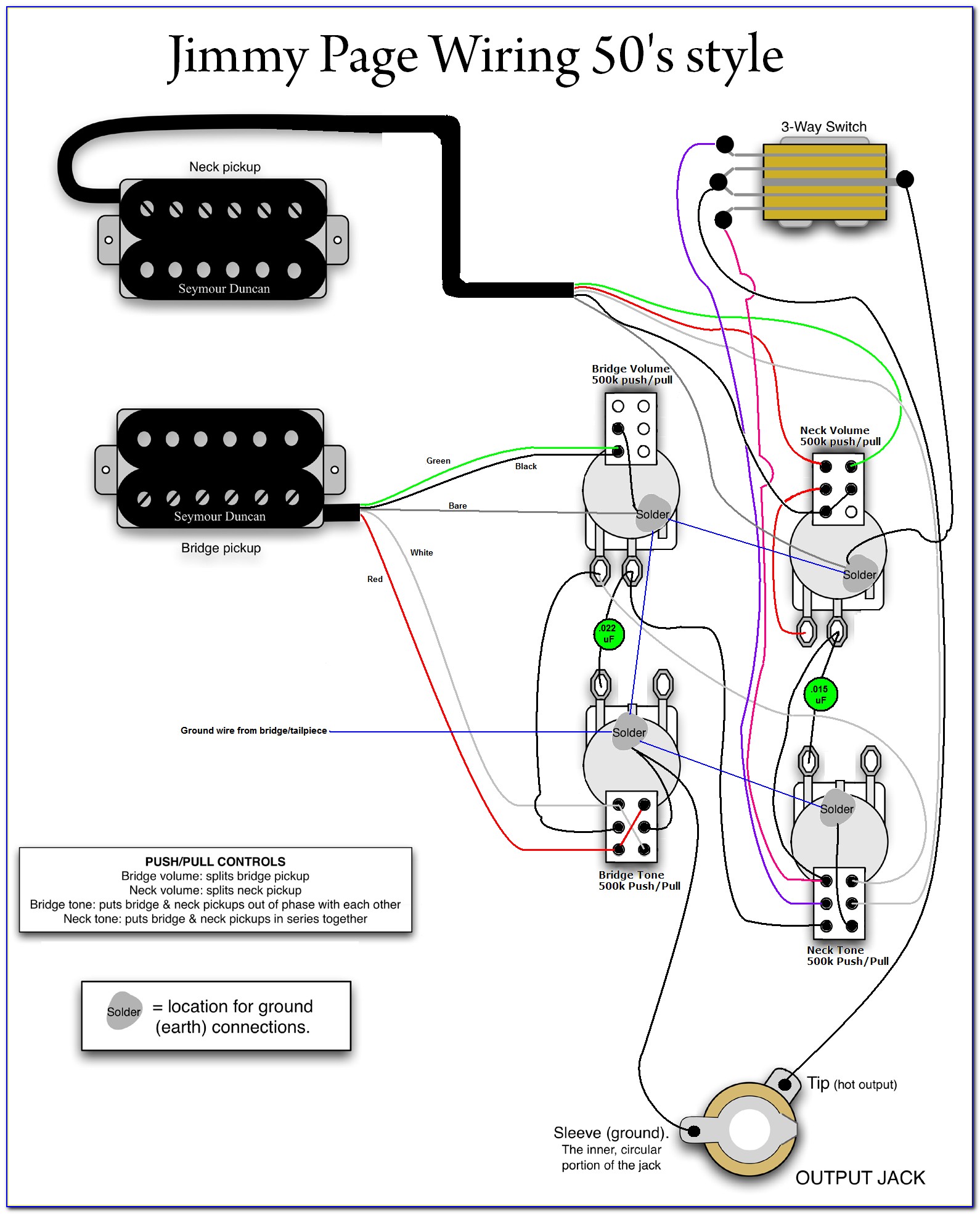 Jimmy Page Les Paul Wiring Schematic