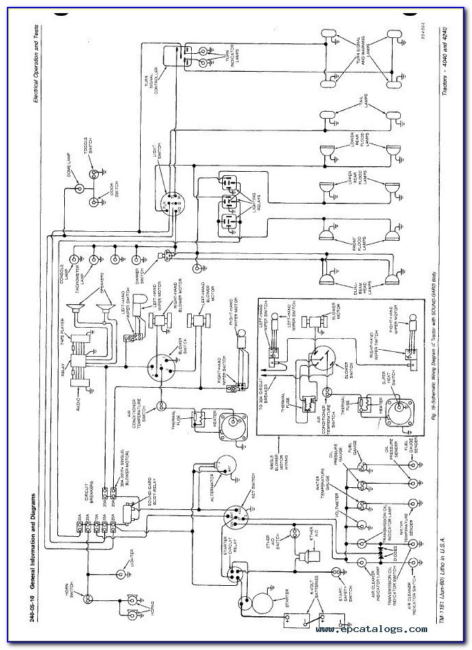 John Deere 4040 Starter Wiring Diagram