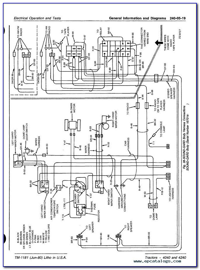 John Deere 4040 Wiring Diagram
