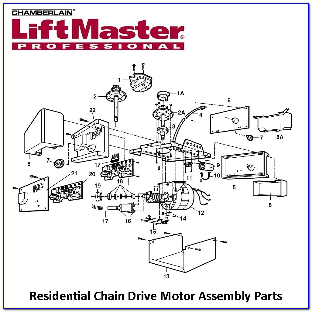 Liftmaster Garage Door Opener Electrical Schematic