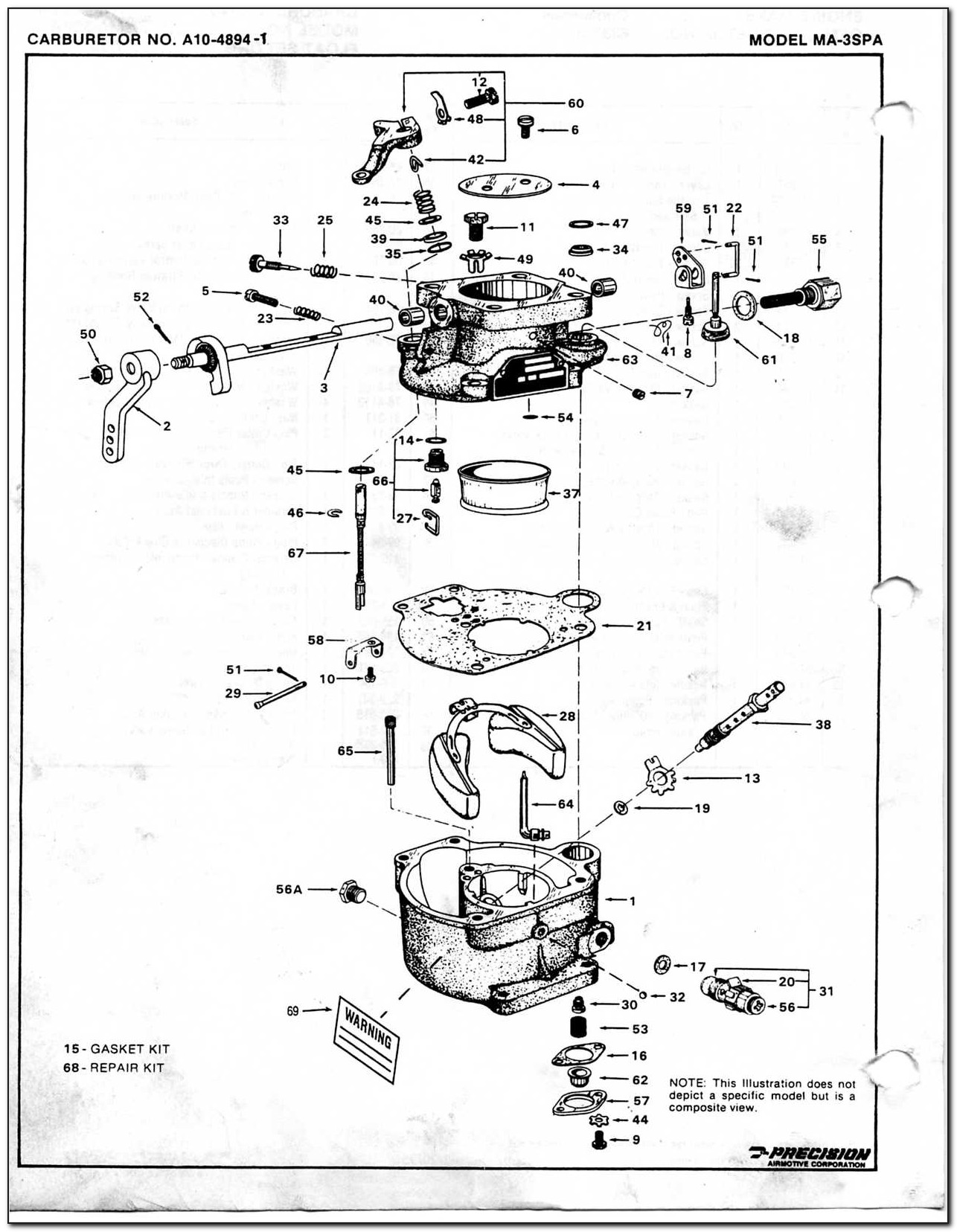 Marvel Schebler Carburetor Diagram