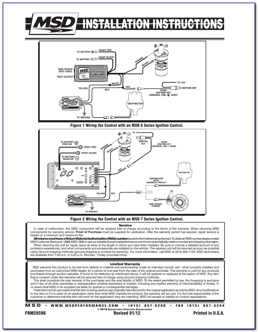 Msd 8984 Wiring Diagram