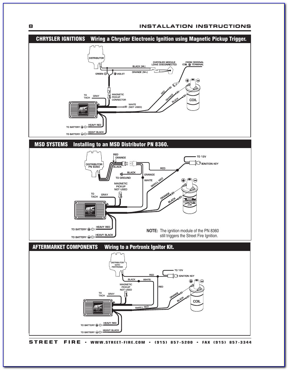 Msd Ignition Wiring Diagram Ford