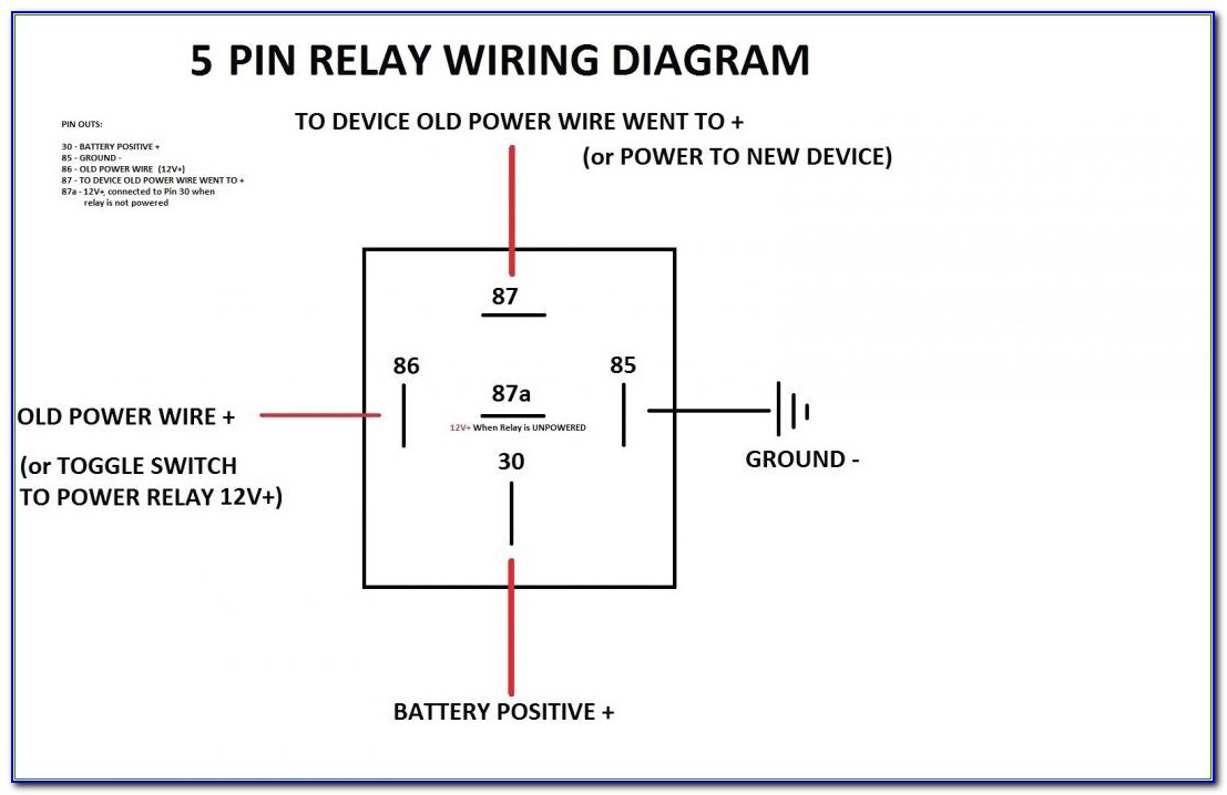 Omron 12v Relay Wiring Diagram