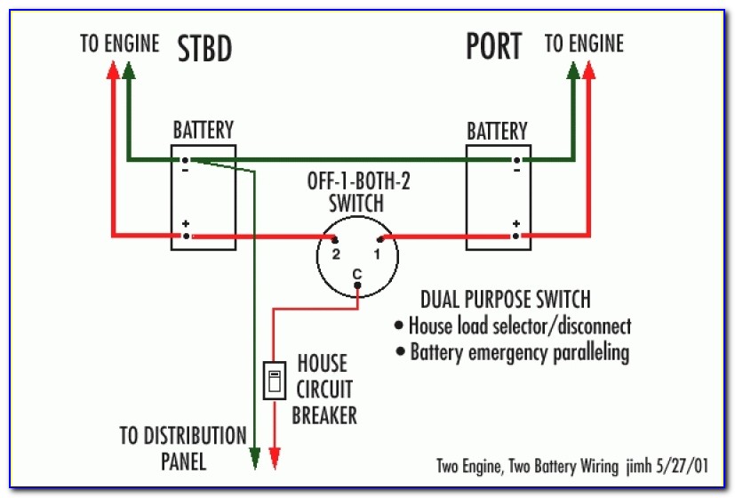 Perko 8501 Battery Switch Wiring Diagram
