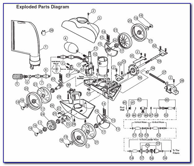 Polaris 280 Hose Parts Diagram