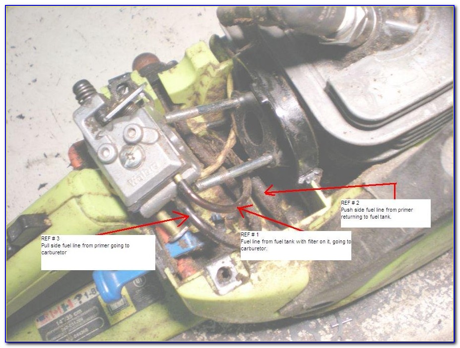 Poulan Pro Chainsaw Carburetor Fuel Line Diagram