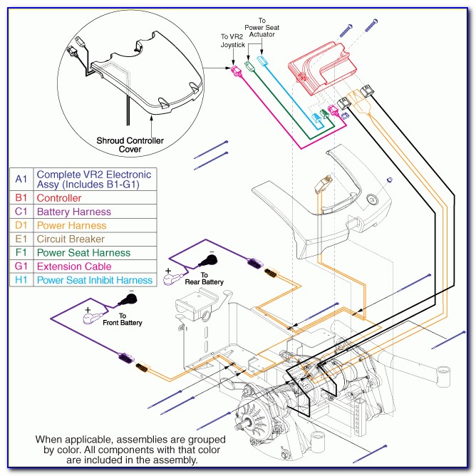 Pride Legend Mobility Scooter Wiring Diagram