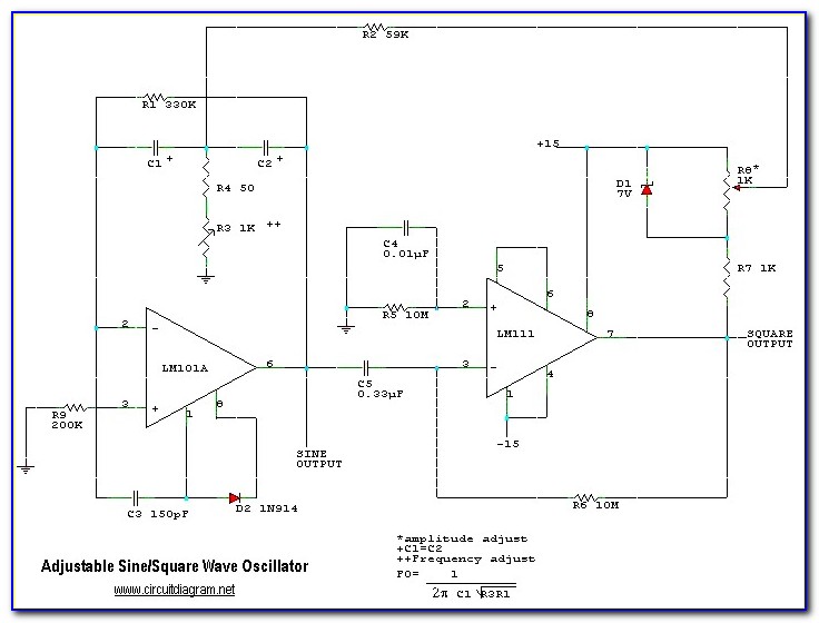 Pure Sine Wave Inverter Oscillator Circuit Diagram