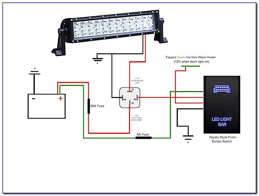 Redline Led Tailgate Light Bar Wiring Diagram