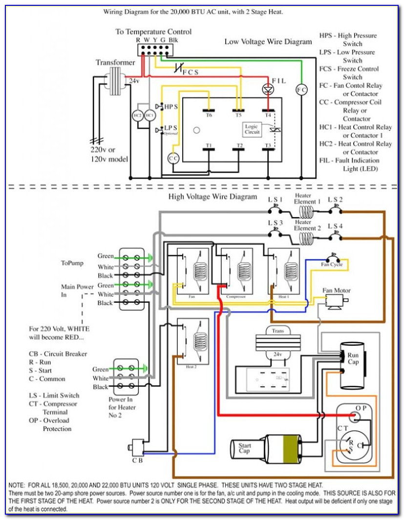 Rheem Heat Pump Condenser Wiring Diagram