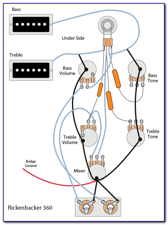 Rickenbacker 4001 Bass Wiring Diagram