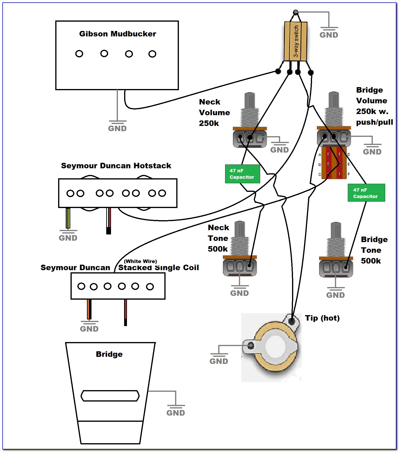 Rickenbacker Bass Wiring Diagrams