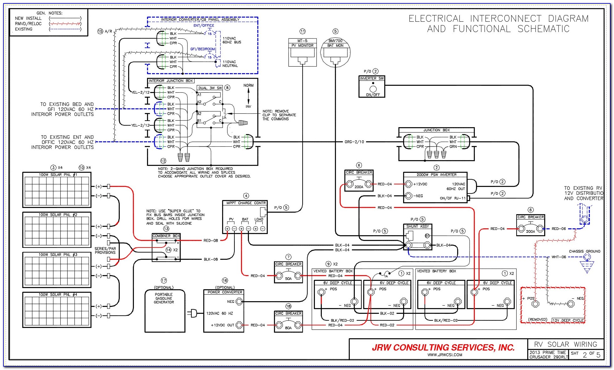 Rv Power Converter Wiring Diagram
