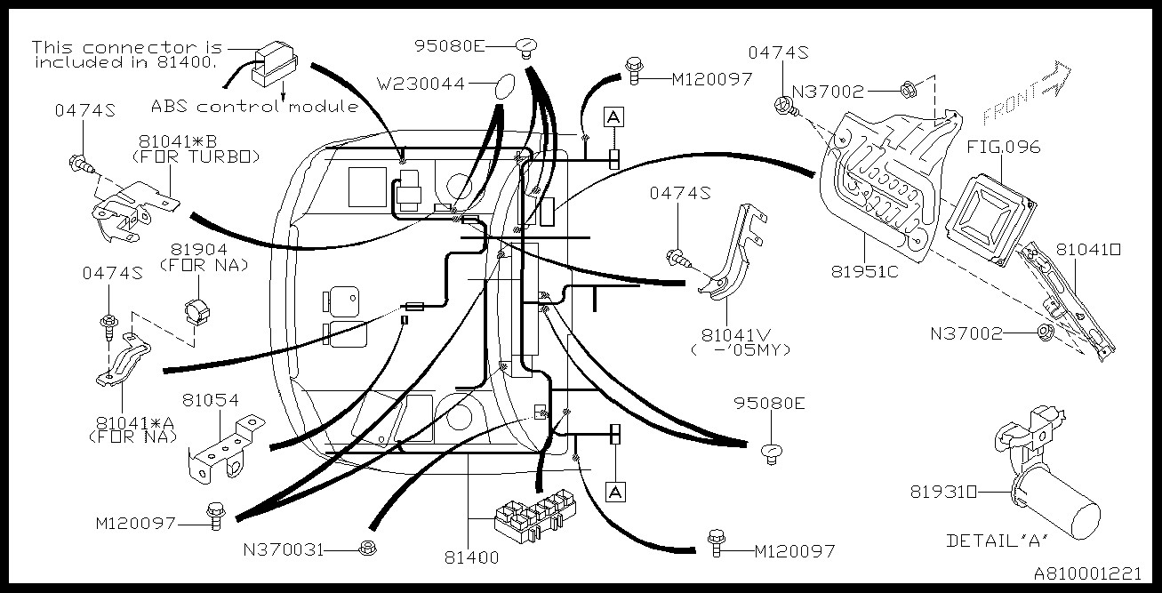 Subaru Wiring Harness Diagram