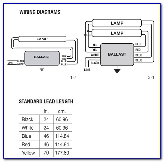 T12 Magnetic Ballast Wiring Diagram