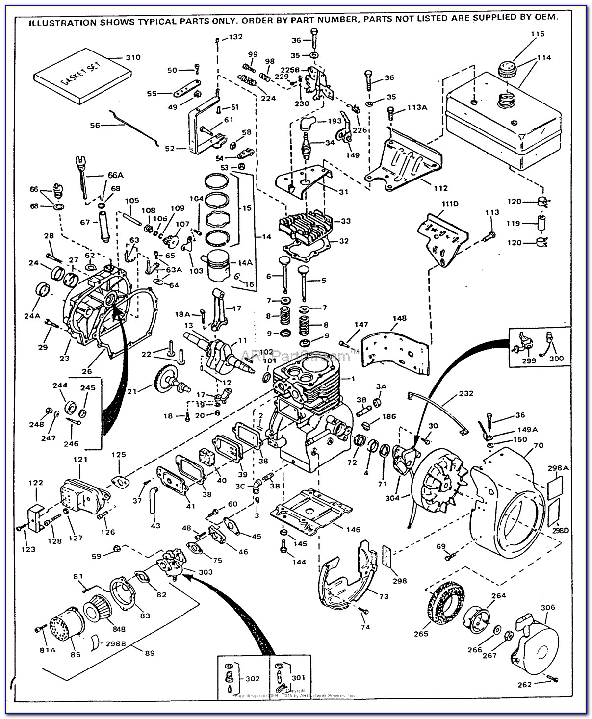 Tecumseh 6hp Engine Diagram