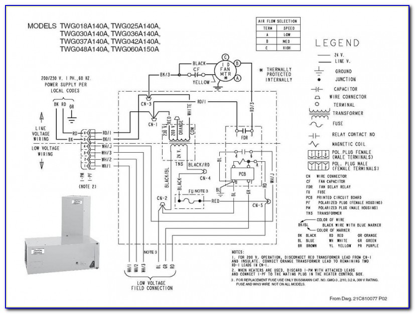 Trane Ac Thermostat Wiring Diagram