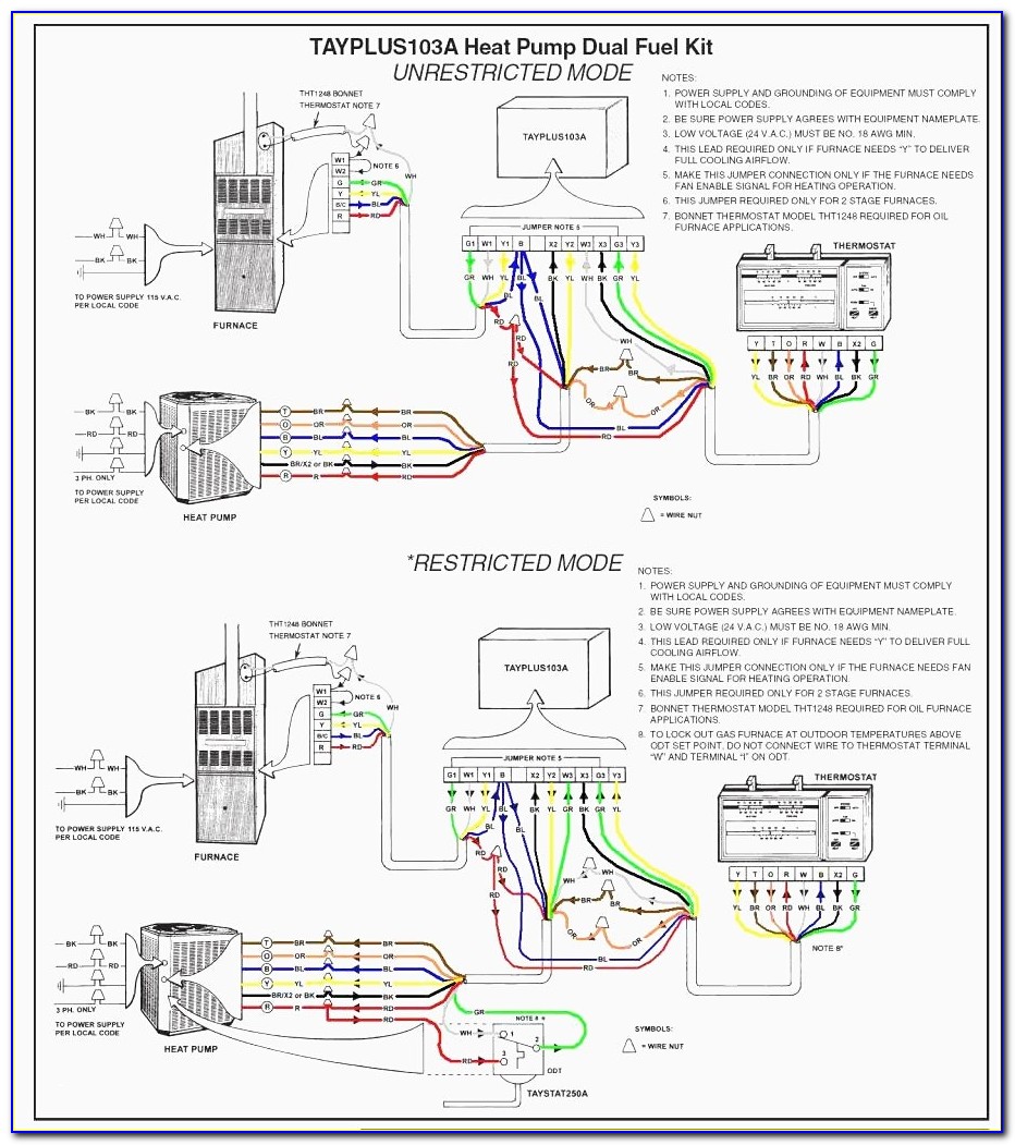 Trane Xe1000 Heat Pump Wiring Diagram