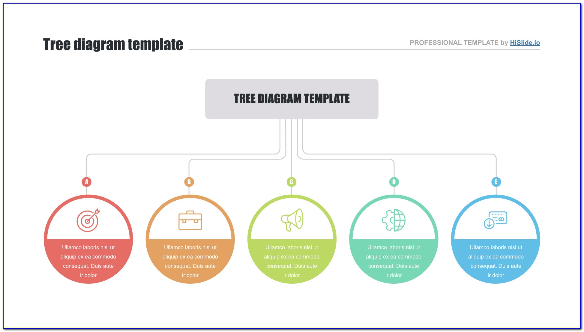 Tree Diagram Template Excel