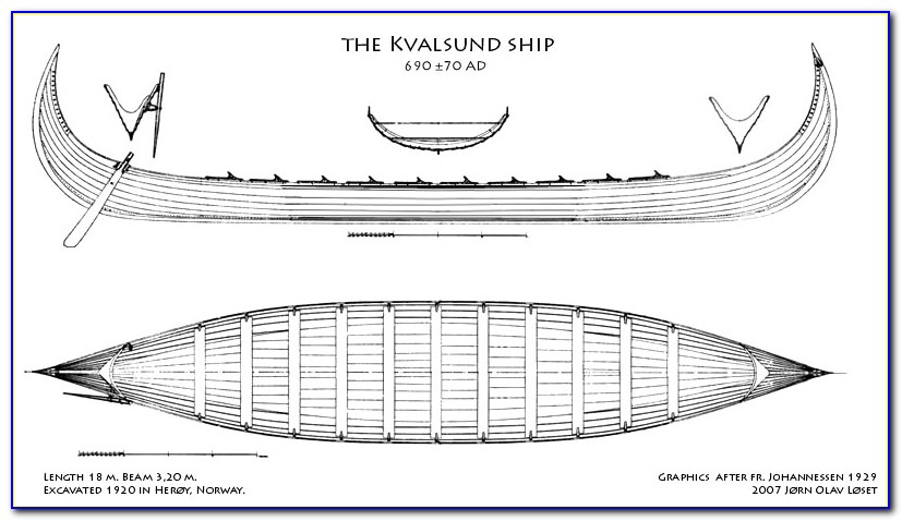 Viking Longship Labelled Diagram