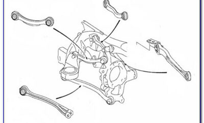 W211 Rear Suspension Diagram