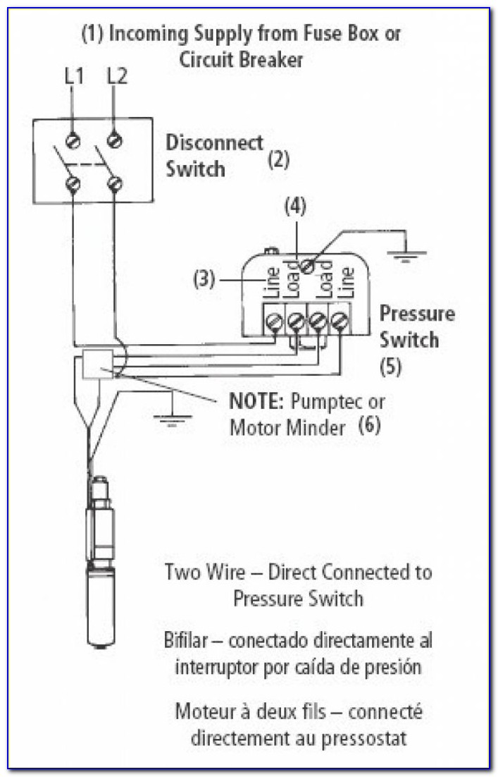 Water Well Pressure Switch Wiring Diagram