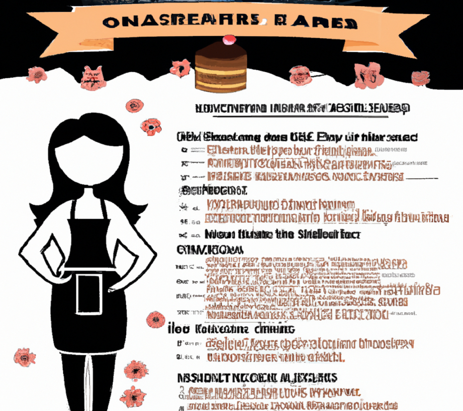 Sweeten Your Career Path With A Standout Cake Decorator Resume