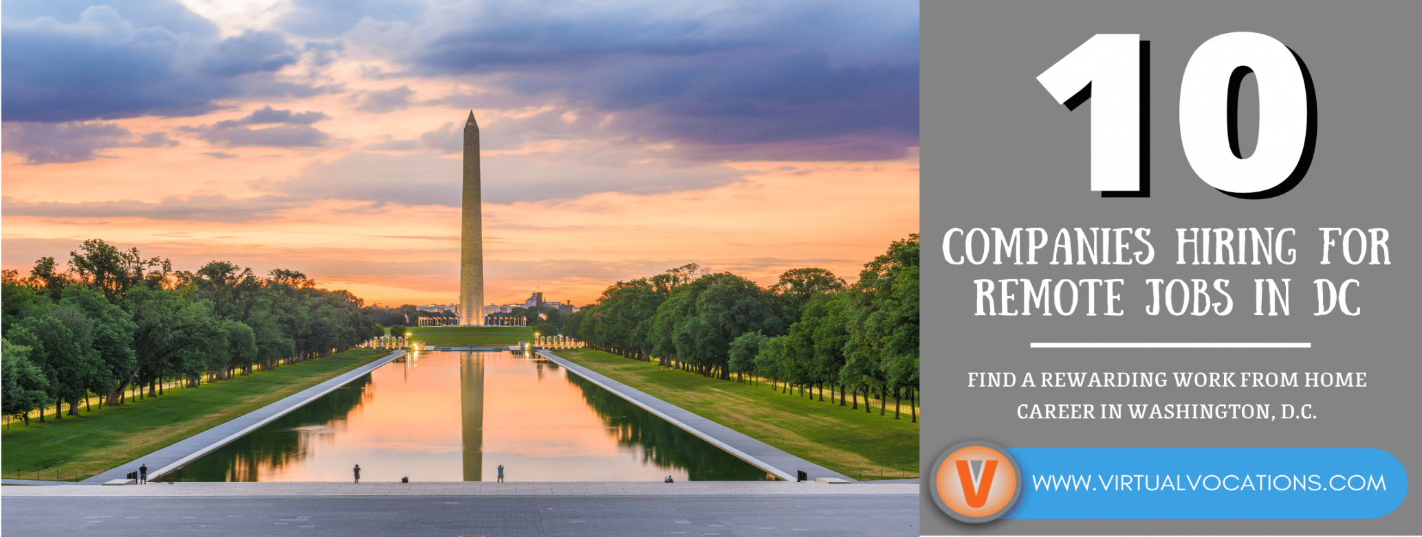 Companies Hiring for Remote Jobs in DC - Virtual Vocations