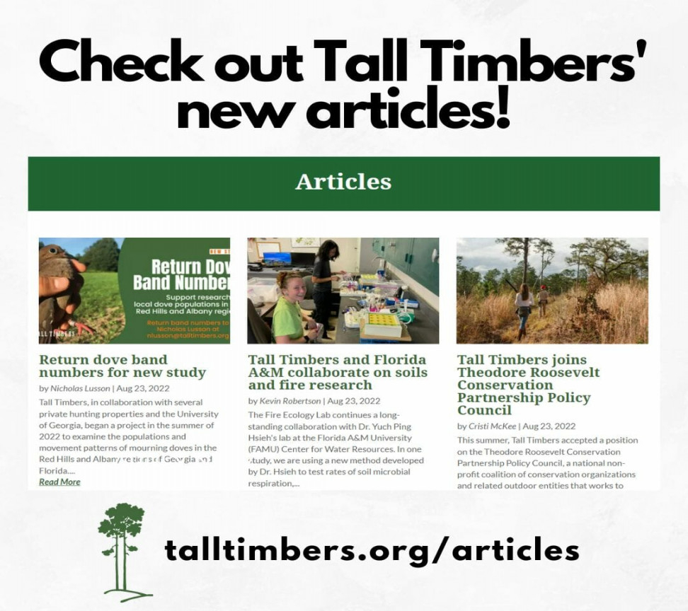 Jobs - Tall Timbers