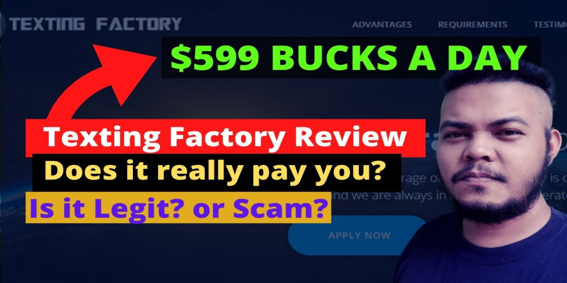 Texting Factory Review: $ Weekly? Is it Legit or a Scam?