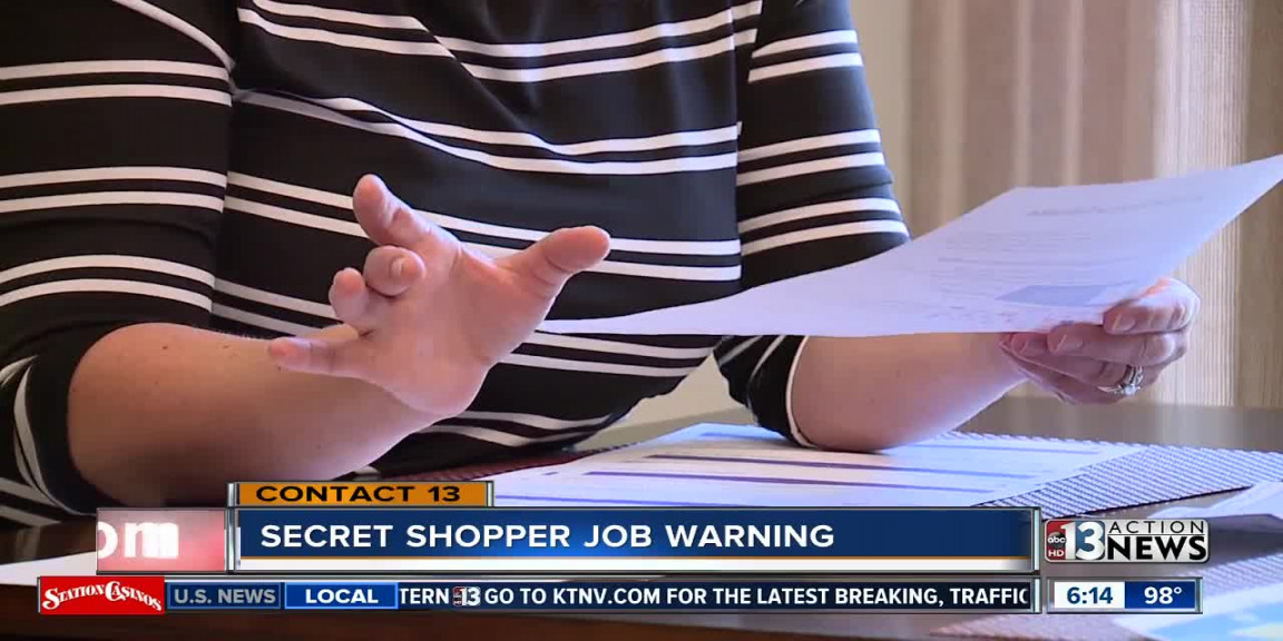 Vegas woman almost falls for secret shopper scam